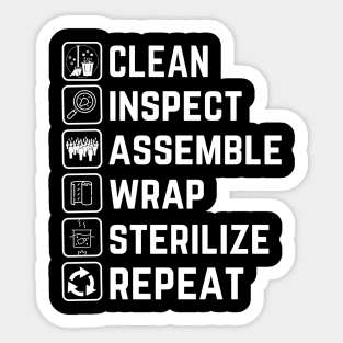 Sterile Processing Technician Sticker